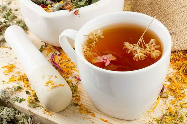 decocção de ervas para cistite